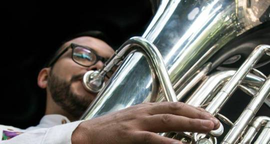 session tuba player - Pablo Godínez