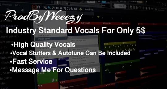 industry sounding vocals - ProdWeeezy