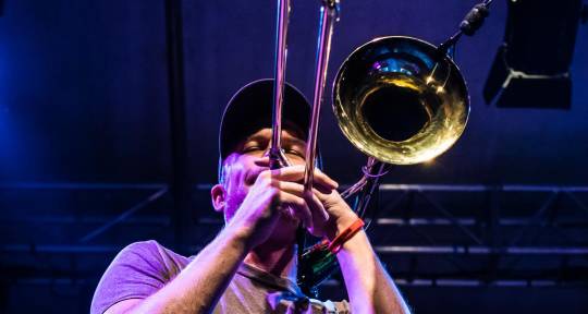 Trombone, Arranger, Beatboxer - Chris Ott