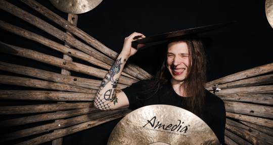 Toptier metal drummer for hire - Tino Jäntti