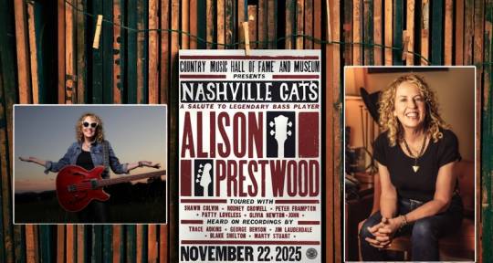 Elite Session Bass Player - Alison Prestwood