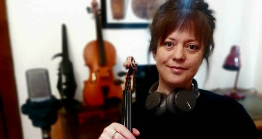 Creative session violinist - Jan Halen