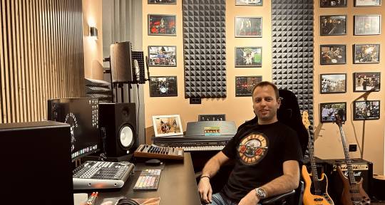 Rock/Pop Session drummer - Dragoljub Gaga Purlija