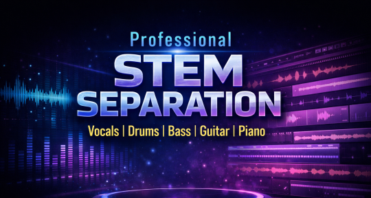 Audio Editor /Stem Separation  - Gabriel Almeida