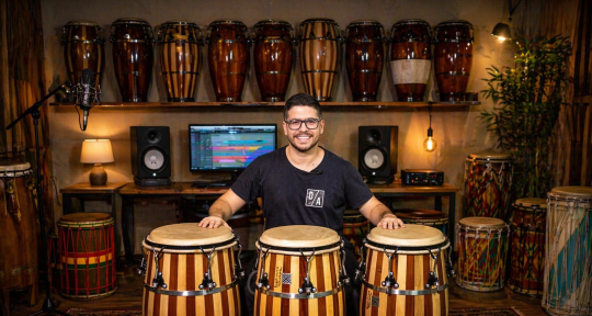 Brazilian Percussionist - Daniel Alfaro