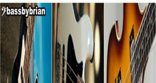 Electric bassist for recording - Bass by Brian