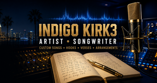 Hip-Hop Songwriter & Recording - Indigo Kirk3