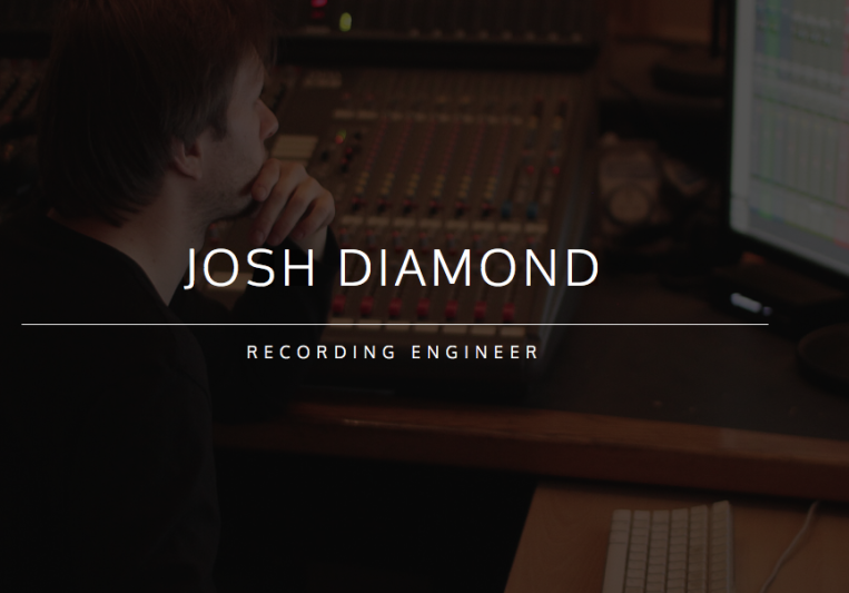 Josh Diamond - Recording Engineer on SoundBetter