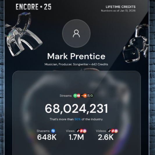 Mark Prentice on SoundBetter