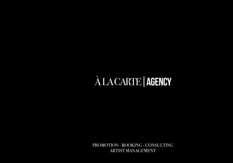 À La Carte Agency on SoundBetter