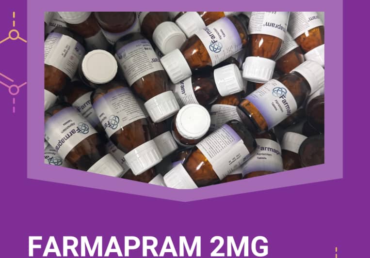 Original Farmapram 2mg bars us on SoundBetter