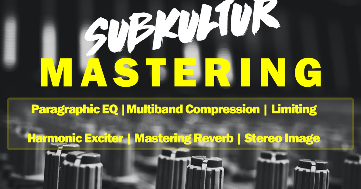 Subkultur Mixing Mastering Studio Berlin Soundbetter