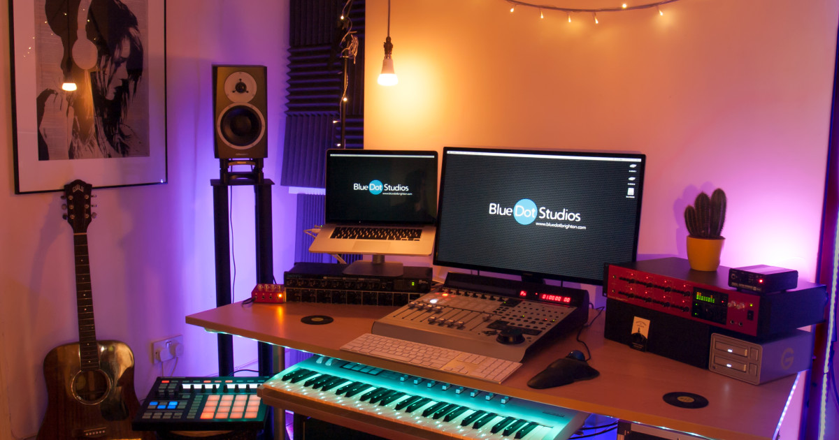 Olli Daffarn Blue Dot Studios Production Mixing Mastering