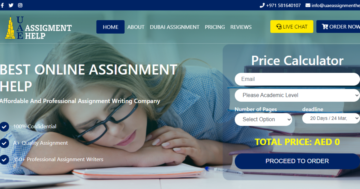 assignment help uae reviews