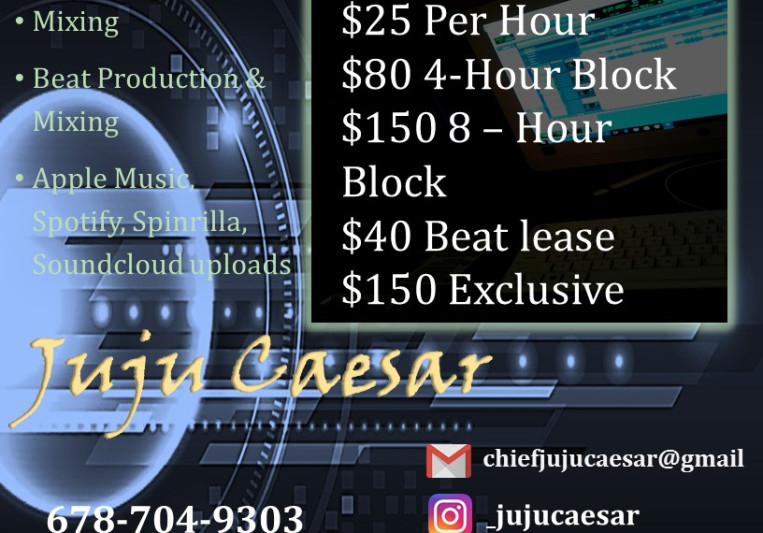 Juju Caesar on SoundBetter