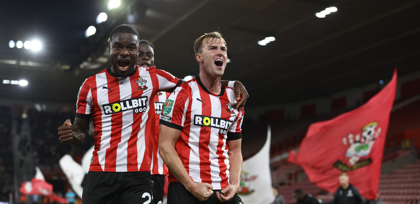 Report: Bree fires Saints into Carabao Cup quarter-finals 