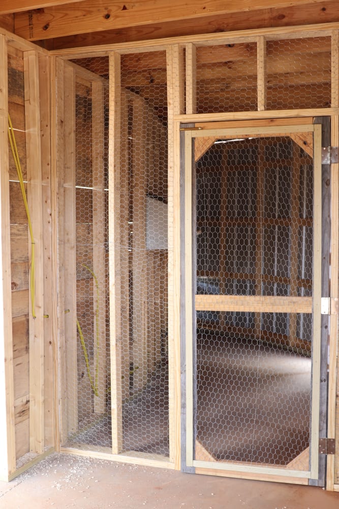 chicken coop build