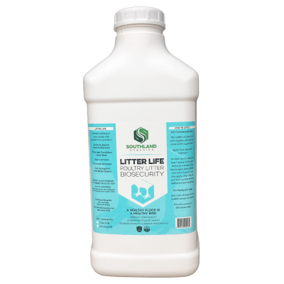 Broiler litter treatment product