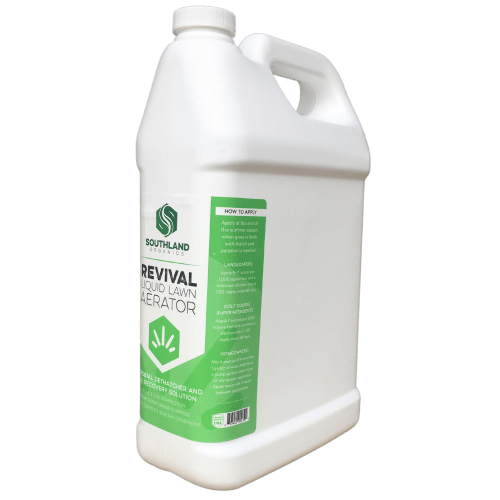 Revival liquid dethatcher spray lawn