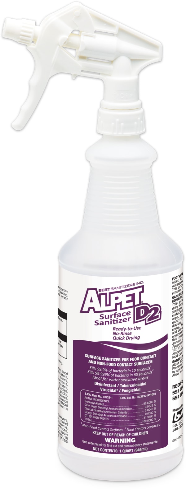 Alpet D2 Surface Sanitizer Spray