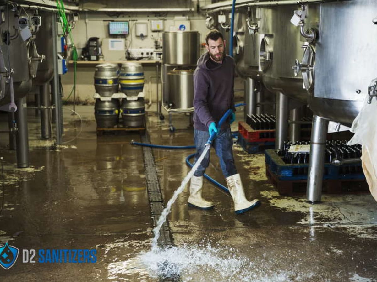 Food processing facility sanitation