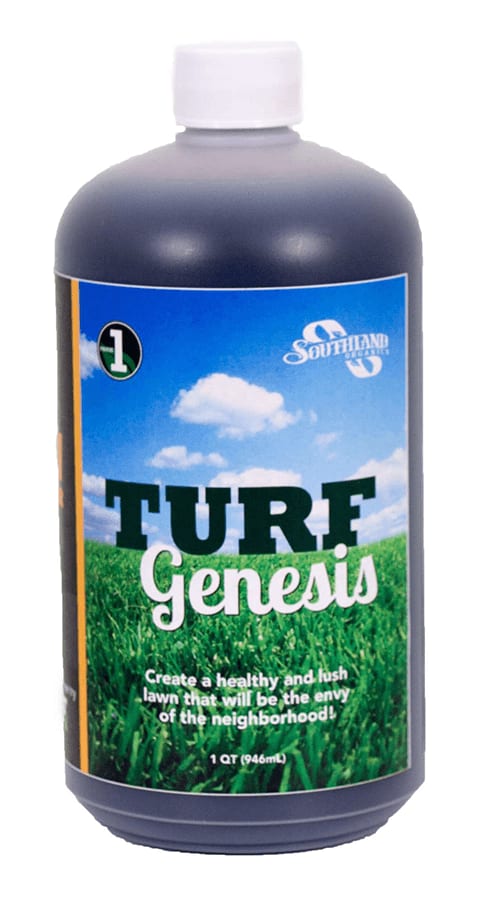 Genesis organic lawn fertilizer soil conditioner