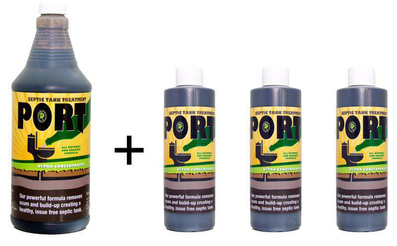 Pour the Port- Simple Septic Tank Treatment Subscription Program