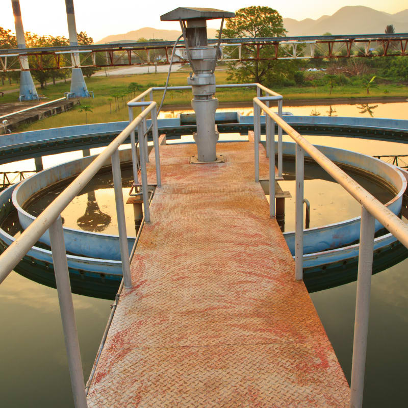 wastewater plant lift station