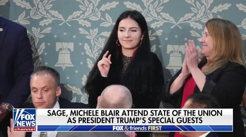 Sage Blair's Story Takes Center Stage: Media Spotlight After State of the Union Ignites National Conversation
