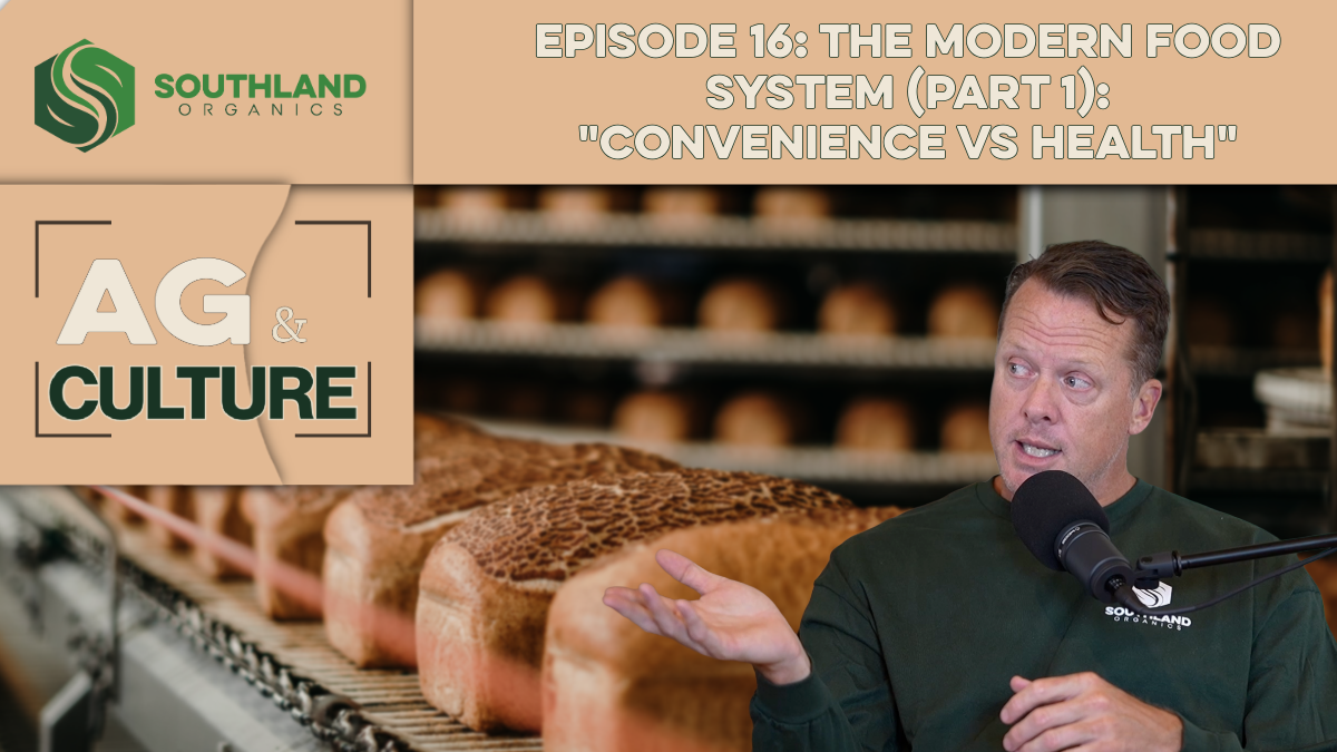 Episode 16: Episode 16: The Modern Food System (part 1):  "Convenience vs Health"