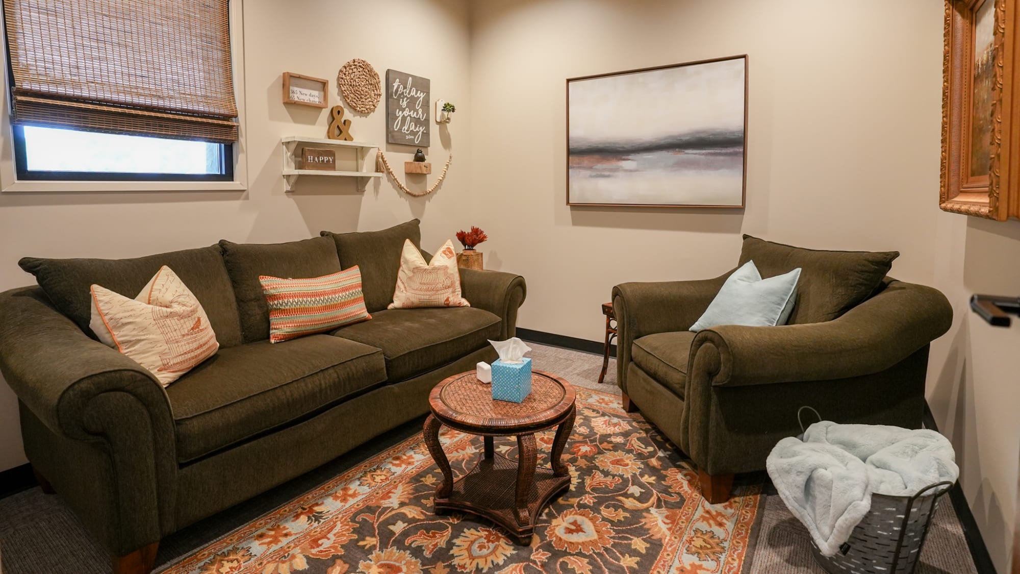 A treatment room in our Athens office