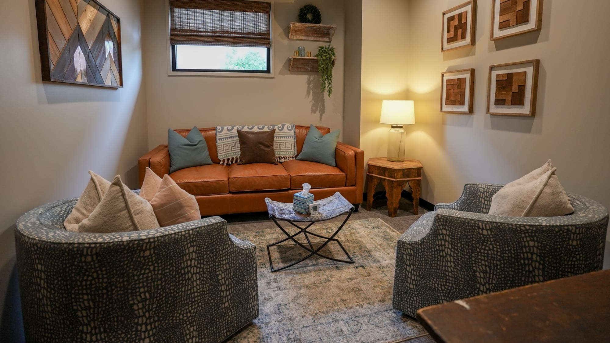 A treatment room in our Athens office