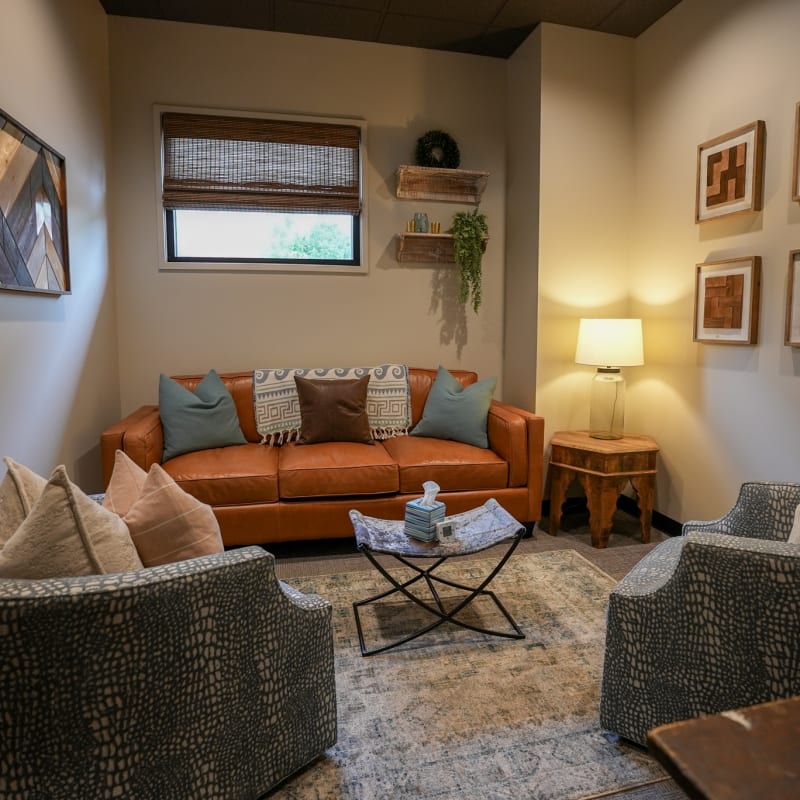 A treatment room in our Athens office