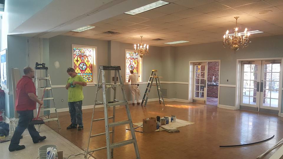 guys painted some fancy stuff