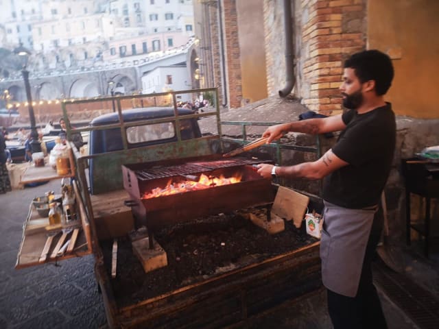 Atrani, sul set — 2023