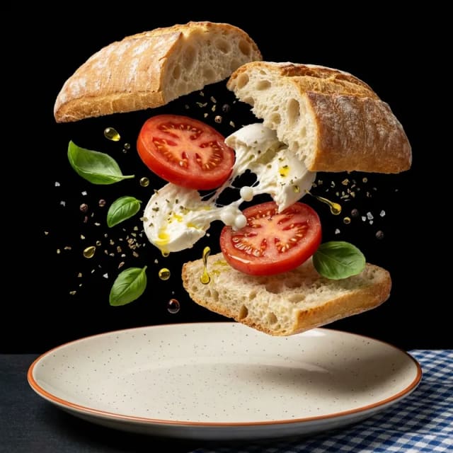 Tomato & Mozzarella Sandwich