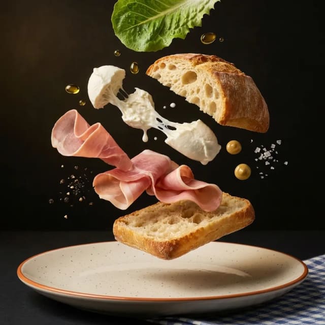 Ham & Mozzarella Sandwich