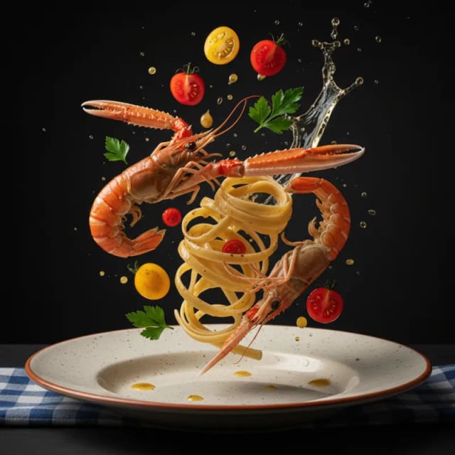 Linguine with Langoustines