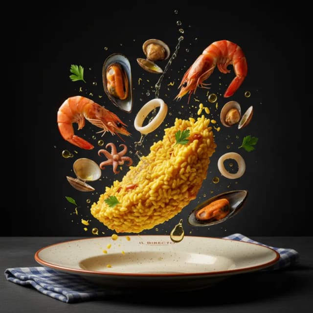 Aromatic Seafood Risotto