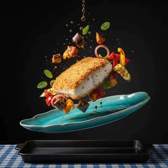 Oven-baked Gratinated Fish Fillet