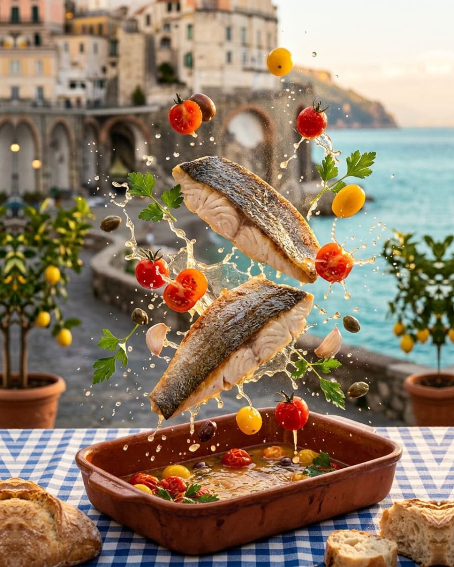 Fish in crazy water
