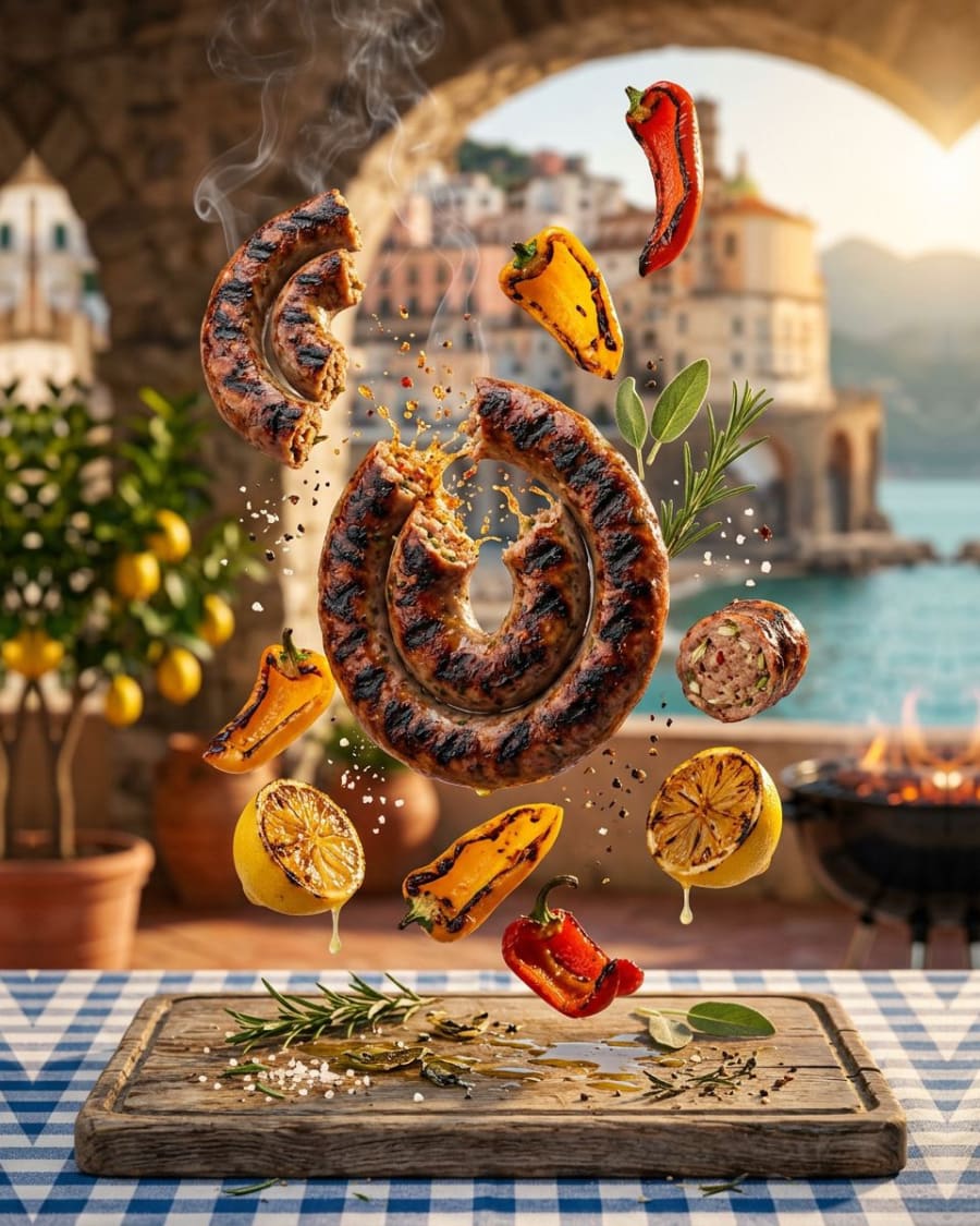 Grilled sausage