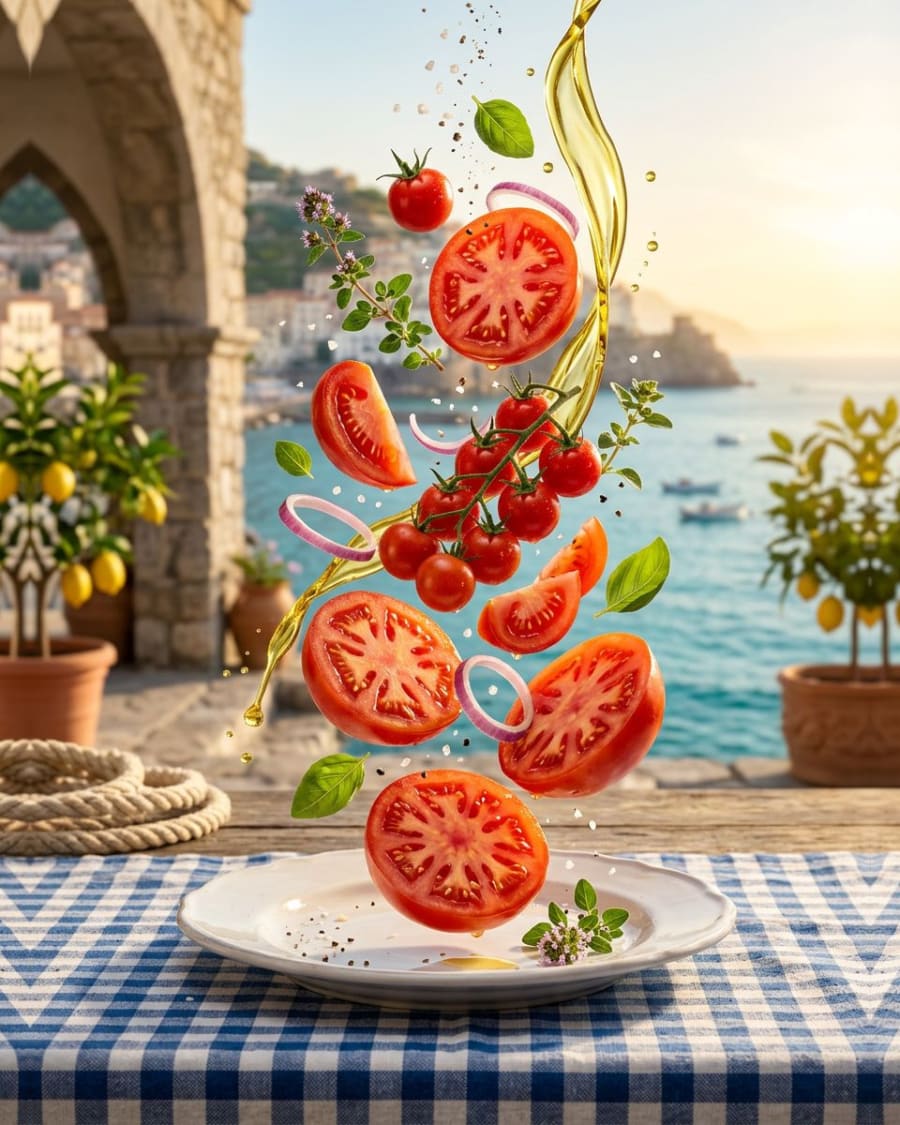 Tomatoes salad
