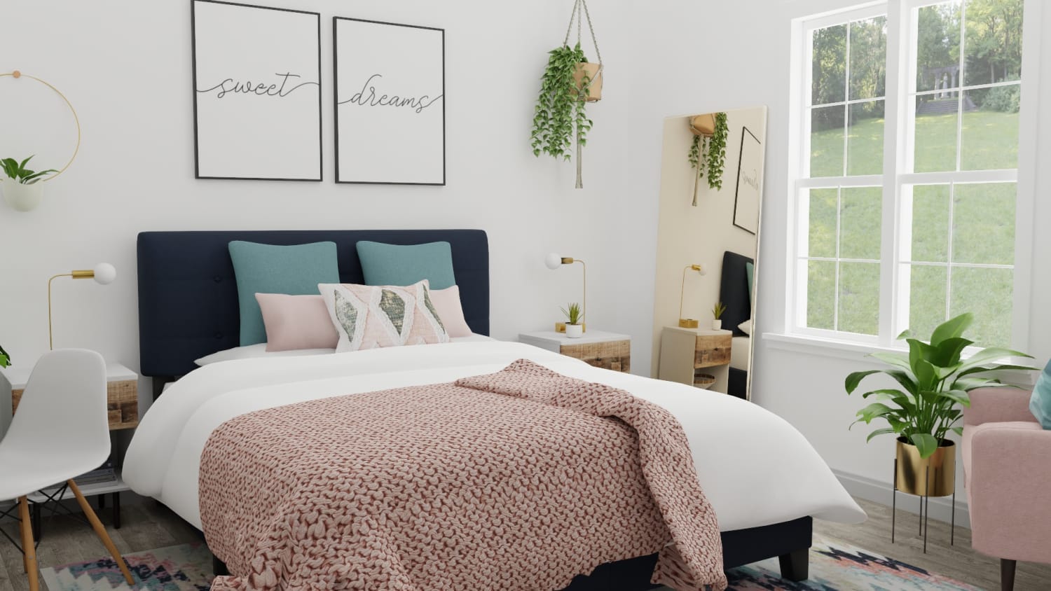 Modern Boho Bedroom Decir