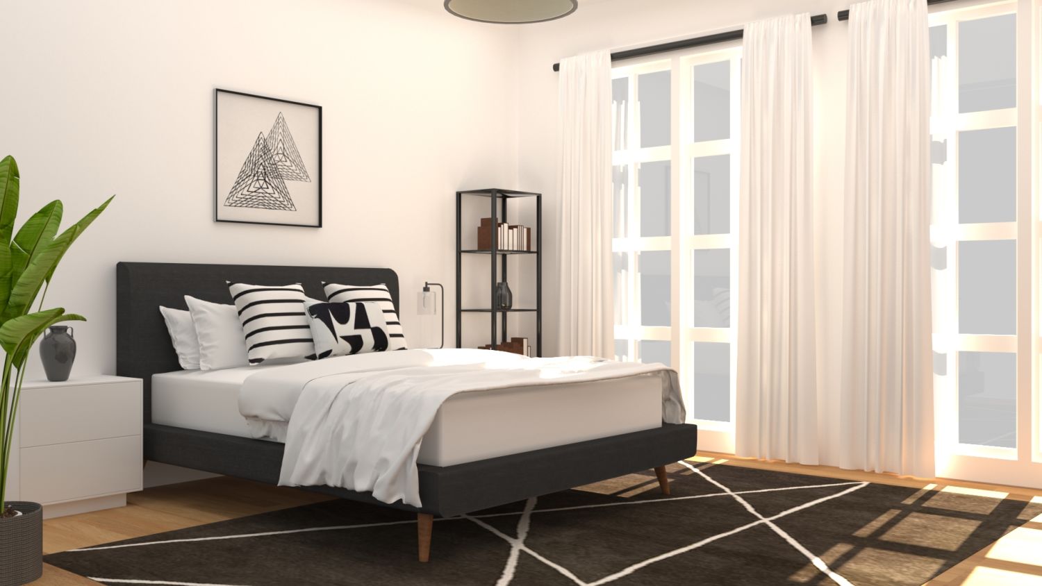 Black And White Bedroom Ideas To Decorate Your Favorite Space Spacejoy