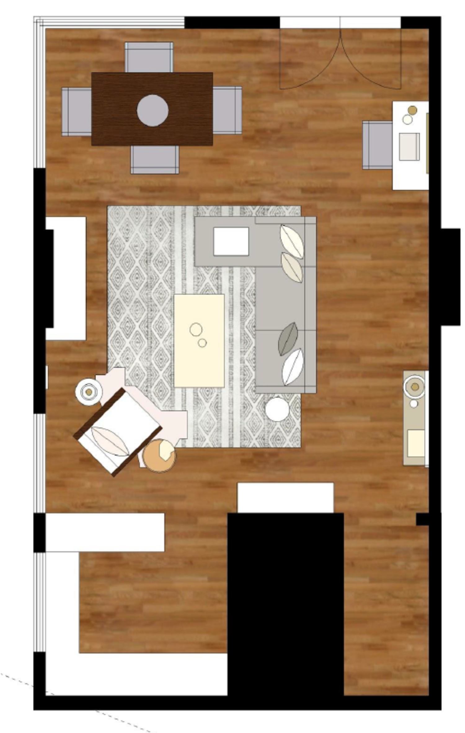 Check Living Room Design Review Created For Rachel Michelle By