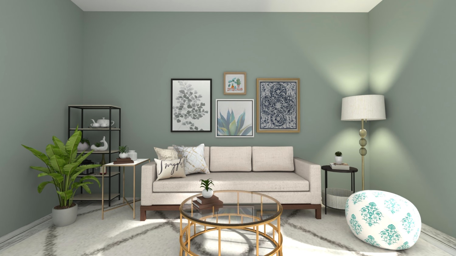 Wall Art for Neutral Living Room