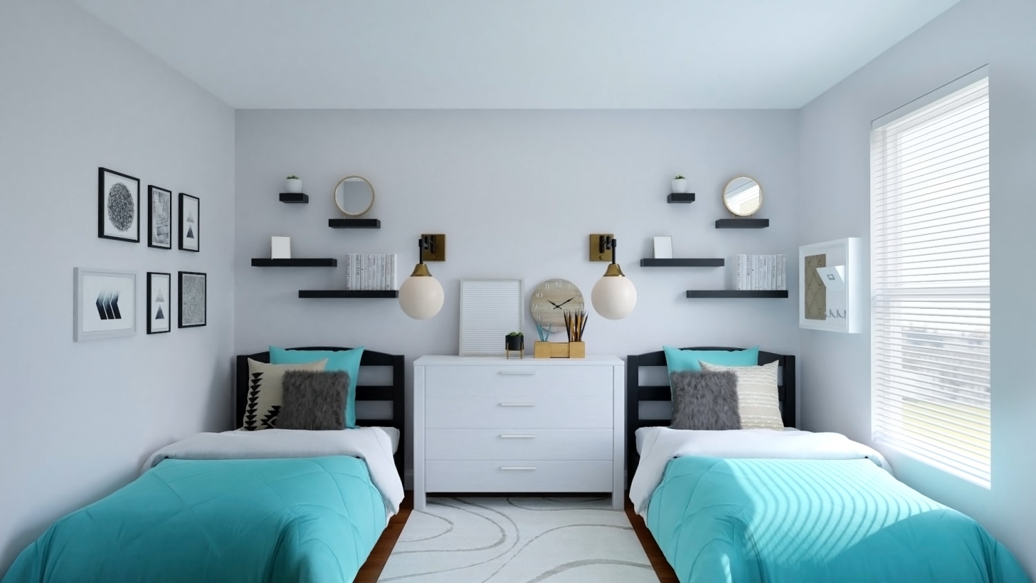 Get Inspiration From Twin Boys Room: Modern Minimalist ...