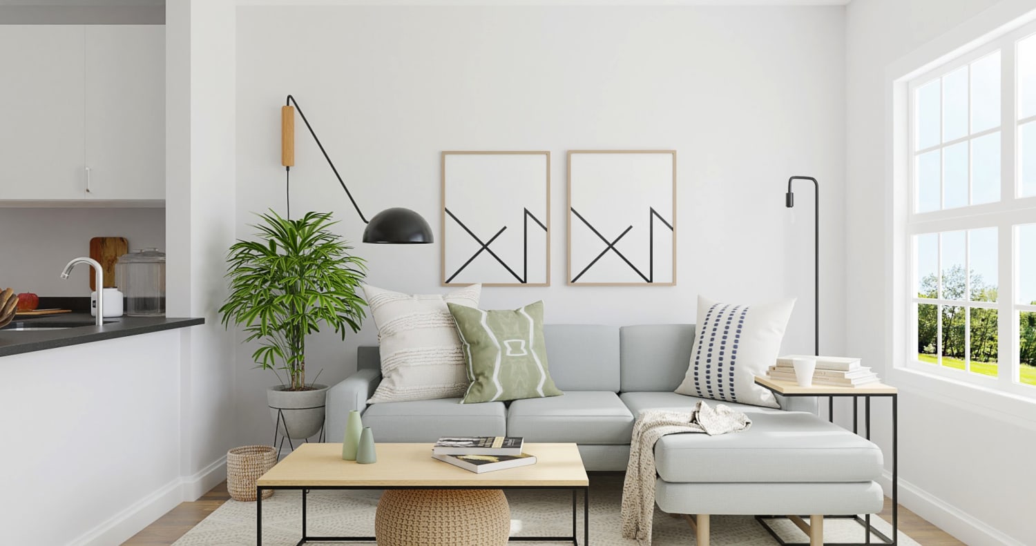 Get Inspiration From Small Space Living Area: Minimalist Living Room