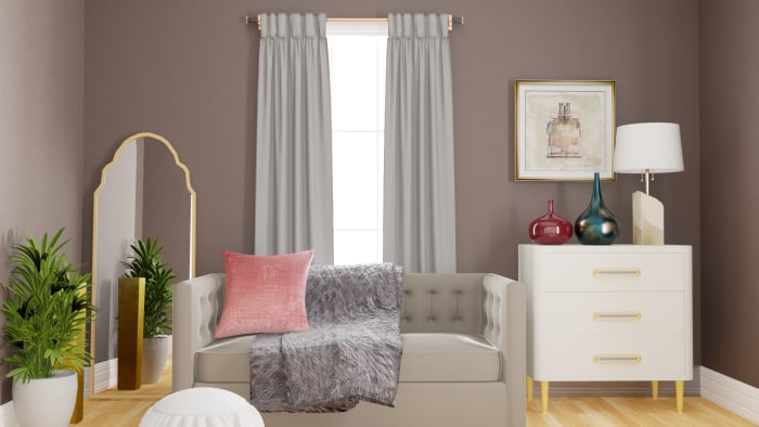 Get Inspiration From Soothing Pastels: Glam Bedroom Design ...